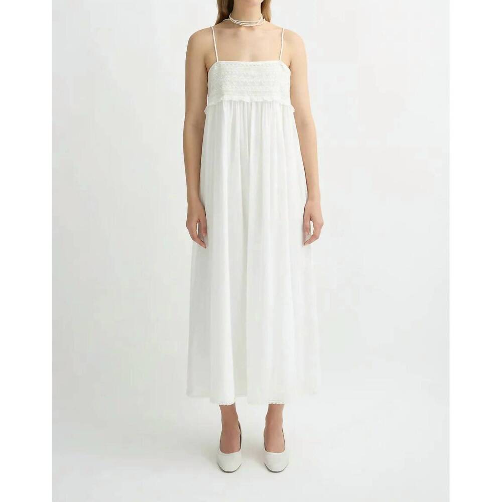 NEW POSSE danielle dress in white